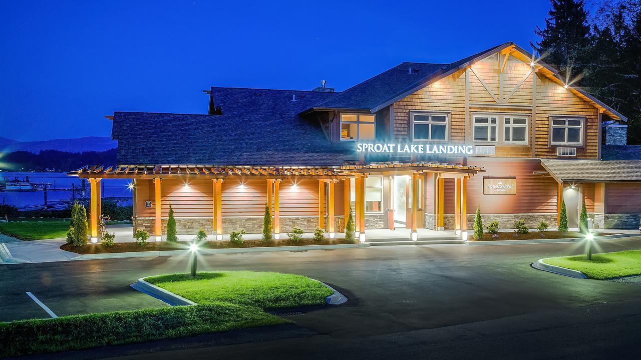Sproat Lake Landing Resort Great Central Exteriér fotografie