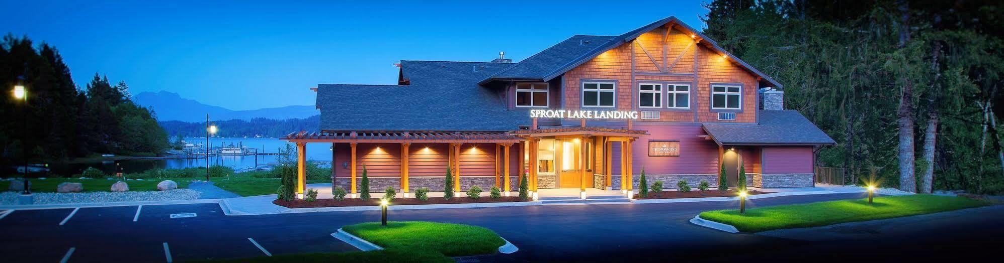 Sproat Lake Landing Resort Great Central Exteriér fotografie