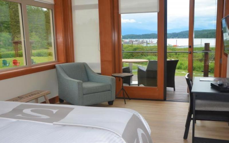 Sproat Lake Landing Resort Great Central Exteriér fotografie